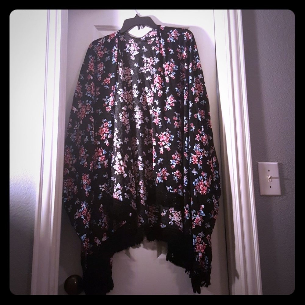 A Floral kimono